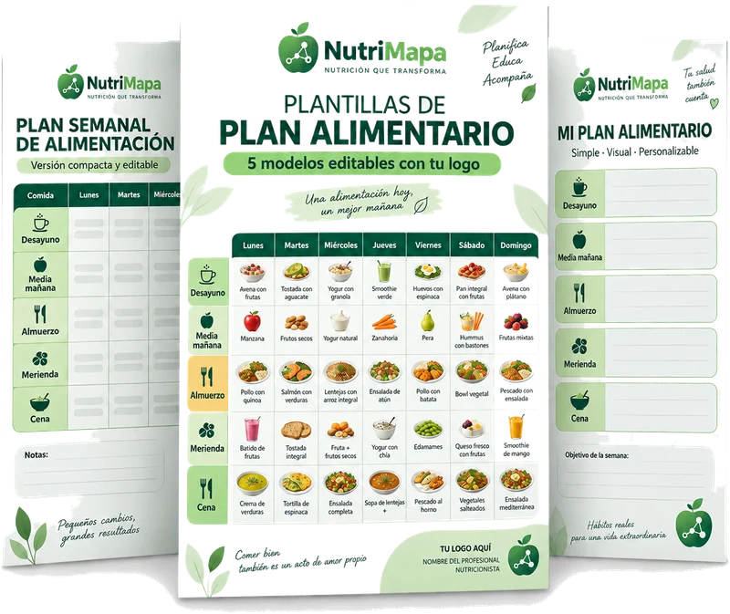 Plantillas de Plan Alimentario